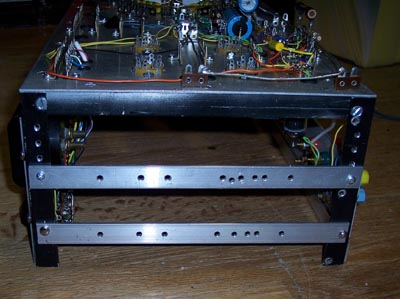  Photo of transformer mounting strips.