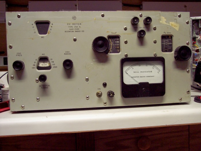 Photo of Boonton RX Meter.