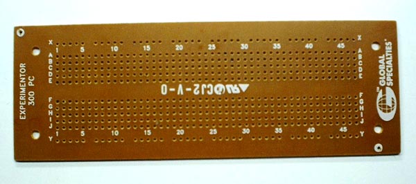 Photo of Global Specialties proto board.
