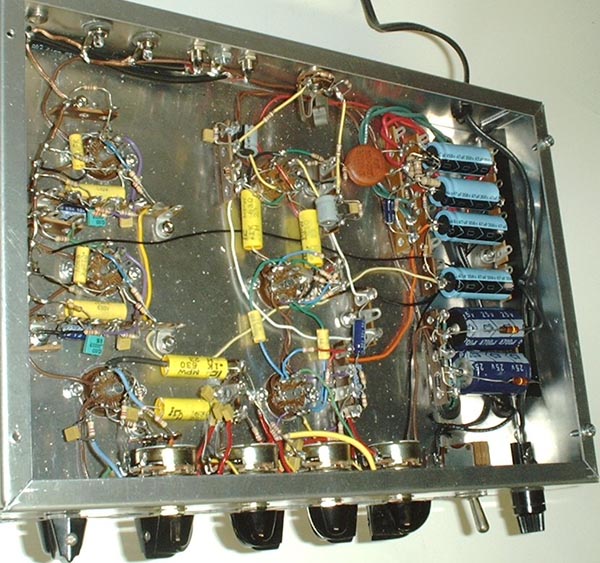  Under side of chassis.