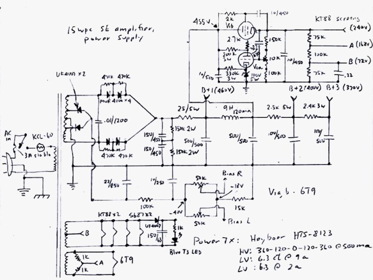  Scanned Schematic diagram.